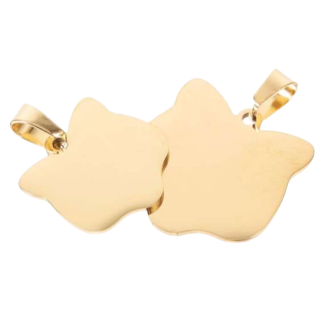 MEDALLAS FORMA DE GATO