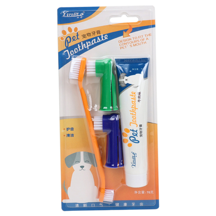 CREMA Y CEPILLOS PARA MASCOTAS