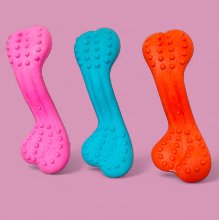 JUGUETE HUESO SILICONA