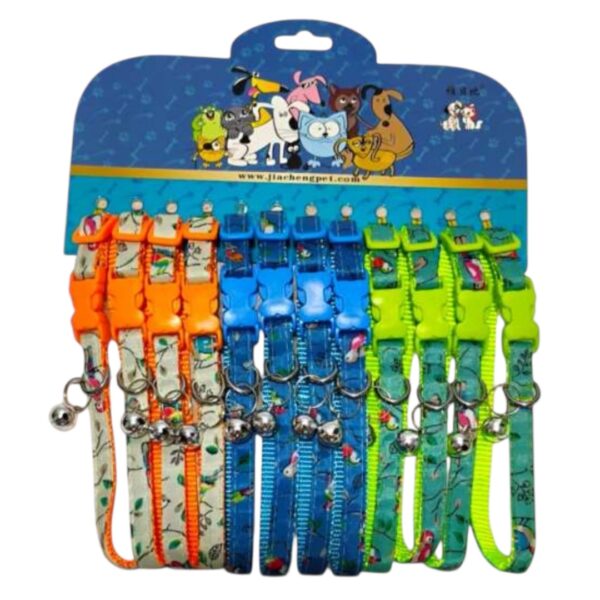 COLLAR PARA MASCOTAS BROCHE HUESO *12