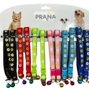 COLLAR PARA MASCOTAS FLORES