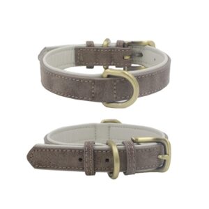 COLLAR DE LUJO EN CUERO TALLA XL