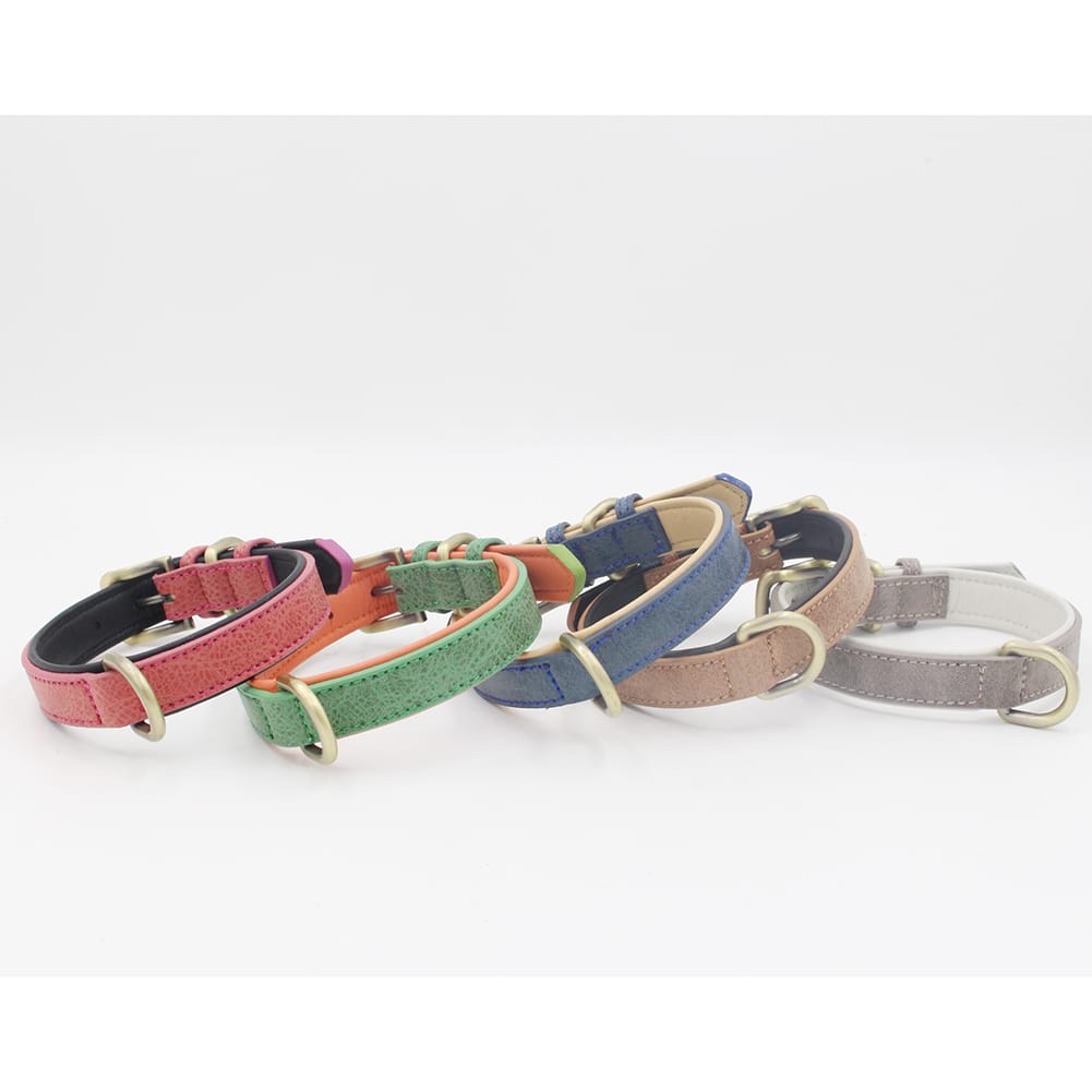 COLLAR DE LUJO EN CUERO TALLA XS