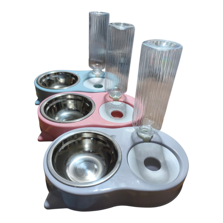 COMEDERO Y BEBEDERO PARA MASCOTA