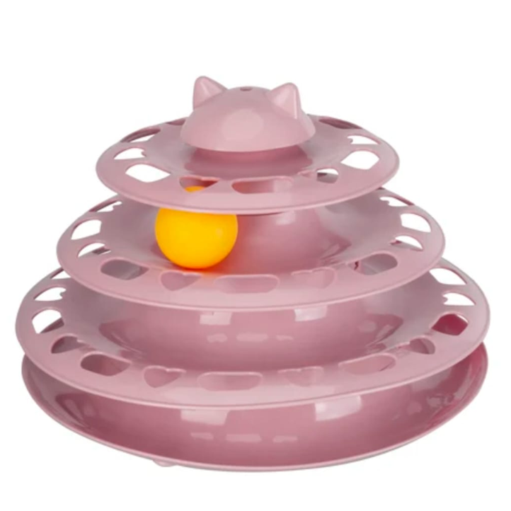 JUGUETE INTERACTIVO 3 PISOS GATO