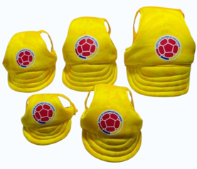 GORRA SELECCIÓN COLOMBIA PARA MASCOTAS XS-S-M-L-XL