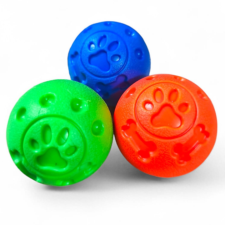 PELOTA NITRILO HUELLAS HUESOS